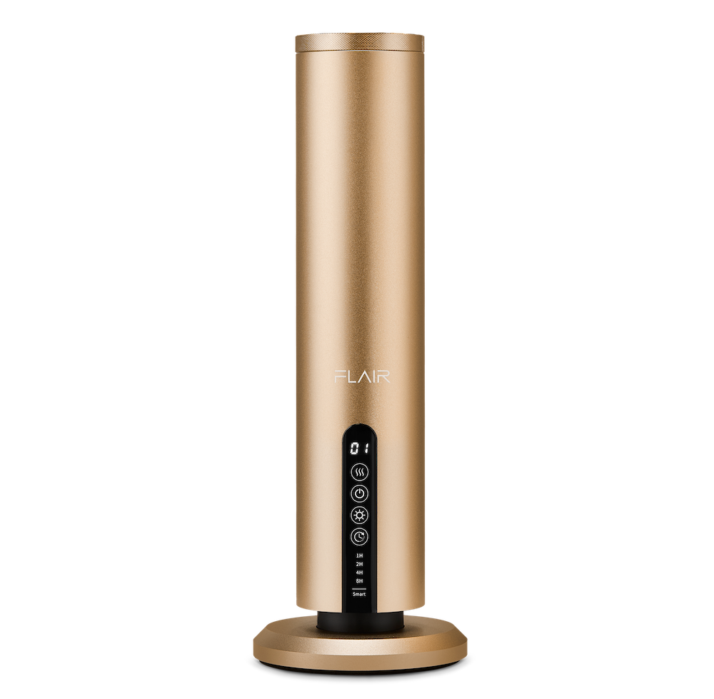 Tower Diffuser - Wireless Scent Diffuser - Gold – Flair Diffusers